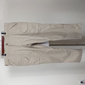 FIRST TACTICAL MENS TACTICAL PANTS KHAKI COLOR SIZE 42/30
